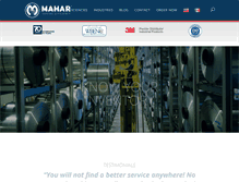 Tablet Screenshot of gomahar.com